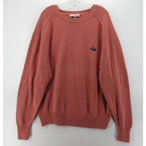 VINTAGE Murrays Toggery Shop Sweater XL Salmon Nantucket Reds Preppy